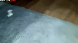 Monster cock destroys skinny blonde teen in brutal blowjob and facial.