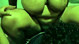 crazy stepmother bounces on big black cock