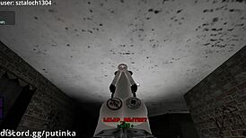 Big Black Cock Fucks Snowbunny Girl Unexpectedly in Roblox Condo