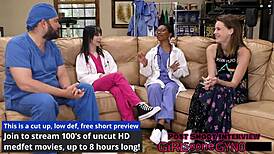 Lilly jade's first gyno exam, so exciting 😏