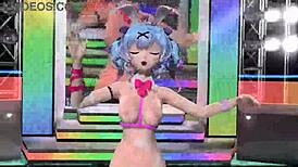 Hatsune Miku In Nude Bunny Costume. Full Nude Mod For Project Diva.