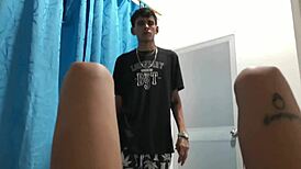 i find my little stepsister masturbating in her room and help her out by fucking her hard