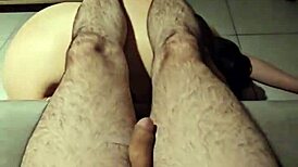 Feeling Deep Submission In Blowjob With Cum Licking From Feet And Spanking.