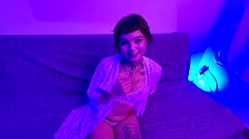 cute alt teen fucks lucky guy and fills mouth with creamy cum 😍