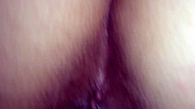 Cheating wife pounded in POV close-up, then doggy creampie with gaping pussy orgasms