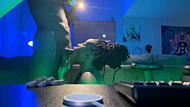 Bbc for Dinner, He Filled Me Up with Creampie 😋