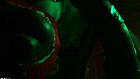 raw blow job on big black cock with oiled banana