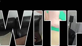 Mamou And Angel's Intense Striptease Revealing Huge Tits