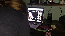 Porn watching session with me