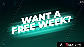 Sexy blonde hanna rey abandons studies for hot anal sex and creampie