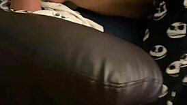 She sucks, fucks, and gets cum on tits