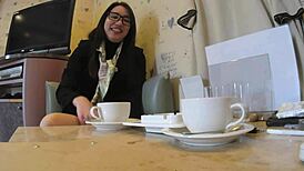 Mature OL Engages in Rough Daytime Sex