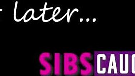 resigned stepsis caves to stepbro's demands in pov blowjob