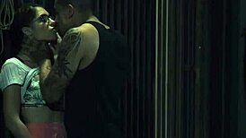 Blond Petite Teen Bound In Bondage Takes Anal Dildo From Dominant Guys In Extreme BDSM