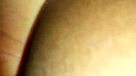 wild cougar rides huge black monster cock in wet ghetto pussy pounding