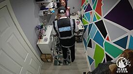 Sophie fox is a shoplifting slut who loves cum on tits