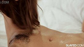 stunning beauty ameena green meets hungry selena