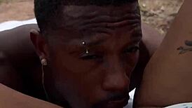 Risky Sex In Public POV - Busty Brunette Latina Rides A Cock In Nature