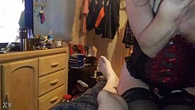 Aurora & mike explore toys, blowjob, and anal bondage in amateur couple fun