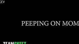 Stepson's Boner Sparks Wild Threesome with Stepmom and Stepaunt