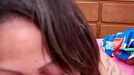 Hot Latina Teacher Blows Student's Dick Eagerly In Faculty Classroom While Talking Dirty!