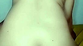 He cums in my pussy, leaving me pregnant in sheer lingerie