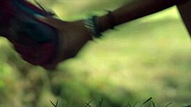 Olympo, nira, and osahia share stories in this brunette ebony compilation part one