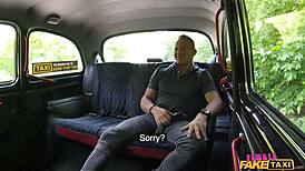 Milf In Fake Taxi Gets Big Tits Felt And Squirts From Rough Fuck