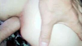 In this POV story, the wife in beautiful lingerie PASSIONATELY FUCKS her husband in amateur porn