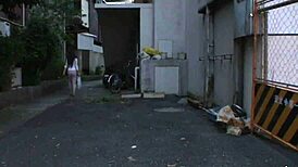 Beautiful Japanese babe Ren Miyamura fucks boyfriend for creampie