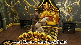 curvy redhead getting railed by huge black cock 😈