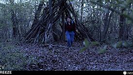 Valentina Nappi Gets Freeze Fucked On Hike!