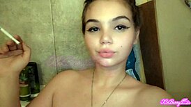 Smoking in the bathtub