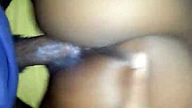 wild cougar rides huge black monster cock in wet ghetto pussy pounding
