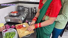 komal's second night of marriage, devr fucks her in kitchen