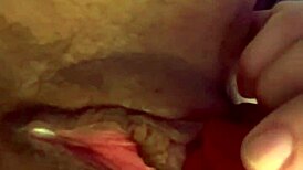 Tattooed Muscular Amateur Teases Her Tight Juicy Wet Pussy with Vibrator Until Explosive Climax