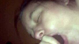 Camera shy girl revisited for another facial