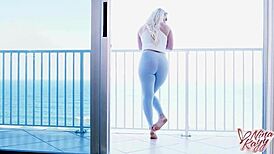 Jonathan jordan pleasures big booty bbw nina kayy with bbc interracial fucking