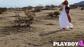 Gorgeous Big Tits Blonde Milf Teya Kaye Poses Passionately In Sexy Lingerie