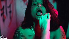 Threesome feet addict acidalia mad maxxx & rotten venus