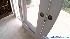 Busty Ebony Beauty Riding And Sucking BBC Like Crazy