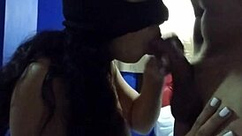 Amateur cums twice, squirting with new stepsister in tight pussy missionary for first time