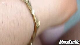 Horny Bbw Ebony Milf Masturbating In Lagos Traffic - Mara Exotic