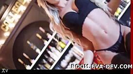 Crazy party girl livecam teaser with fun teasing moments.