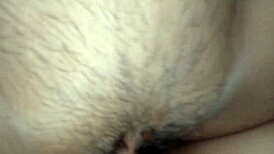 big girl with tight shaved pussy fucks until creampie in amateur video