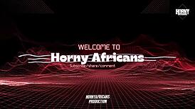 Horny stepsister teases with wet pussy riding big black cock