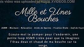 mille et unes bouches french asmr blowjob with dirty talk