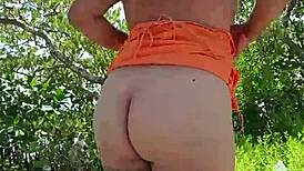 want to see this mexican puta flash tits and ass in public? then she sucks cock!