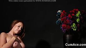 I crave watching my sexy idol swallow cum on her face