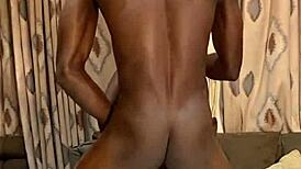 got fucked by two big dick guys with gaping pussy and creampie!